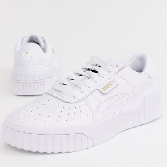 puma cali white size 10